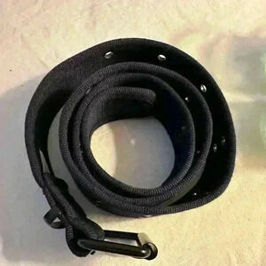 Navy Blue Gromet belt Size M